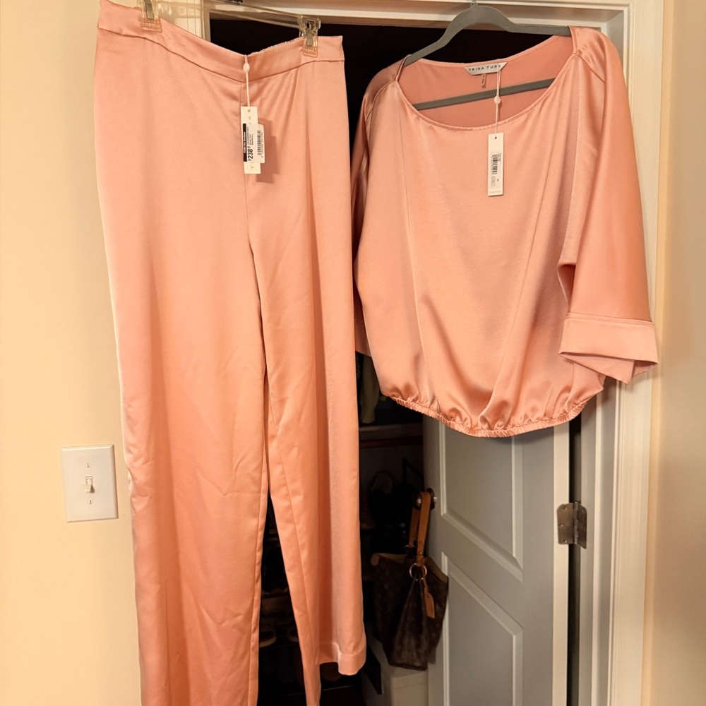 Trina Turk Pink Pantsuit